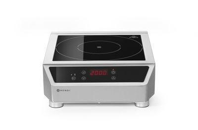 Inductiekookplaat 3500 D, HENDI, Profi Line, 230V/3500W, 342x431x(H)116mm — 239711