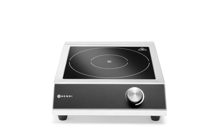 Plaque de cuisson à induction modèle 3500 M, HENDI, Profi Line, 230V/3500W, 329x435x(H)106mm — 239780