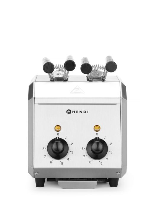 Tosti apparaat, HENDI, 230V/1200W, 215x300x(H)270mm — 261163