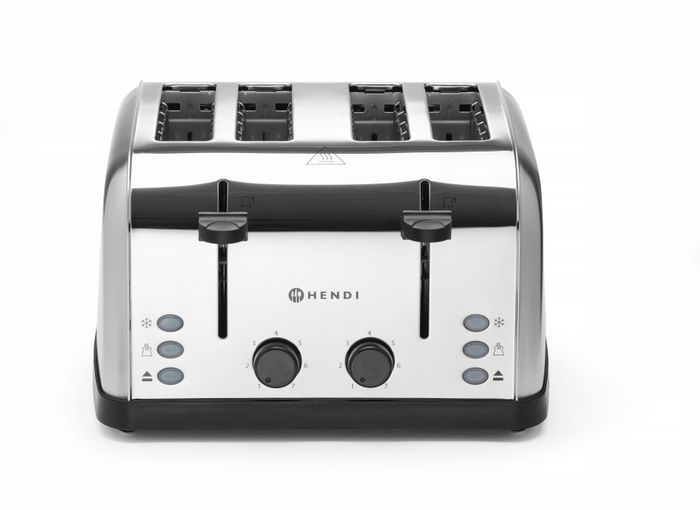 Toaster 4-sneetjes, HENDI, 240V/1500W, 295x335x(H)180mm — 261187