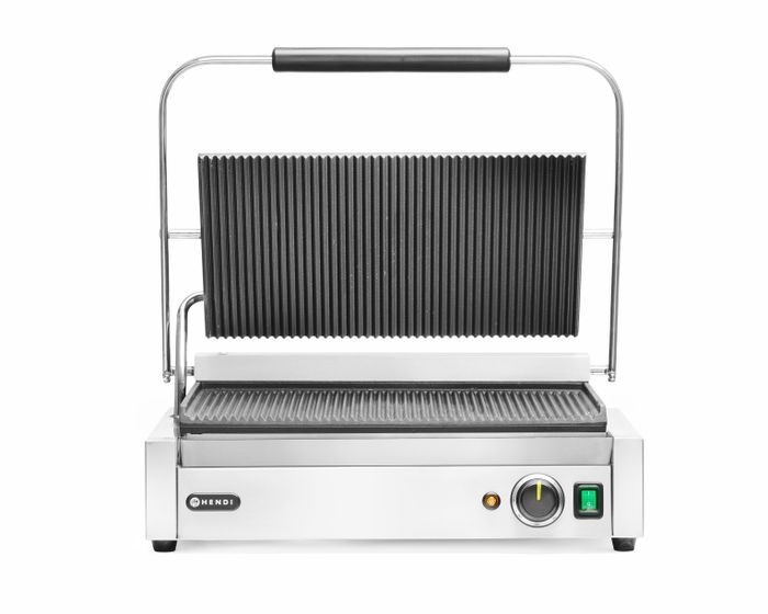 Contactgrill Panini XL, HENDI, 230V/2700W, 548x464x(H)216mm — 263624
