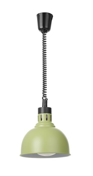 Lampe chauffante réglable, en forme de dôme, HENDI, Vert, 230V/250W, ⌀250x(H)207mm — 273630