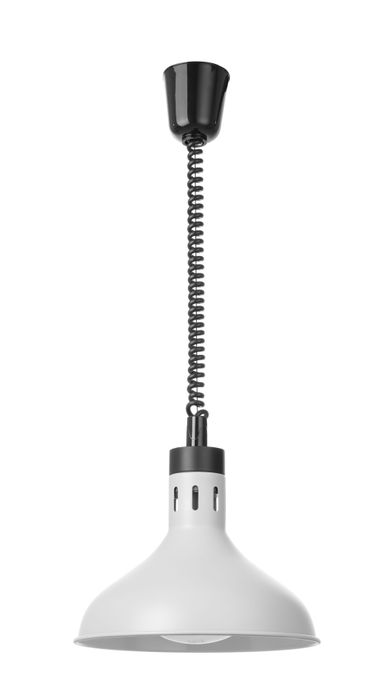 Warmtelamp verstelbaar, conisch/dome, HENDI, Wit, 230V/250W, ⌀295x(H)207mm — 273715