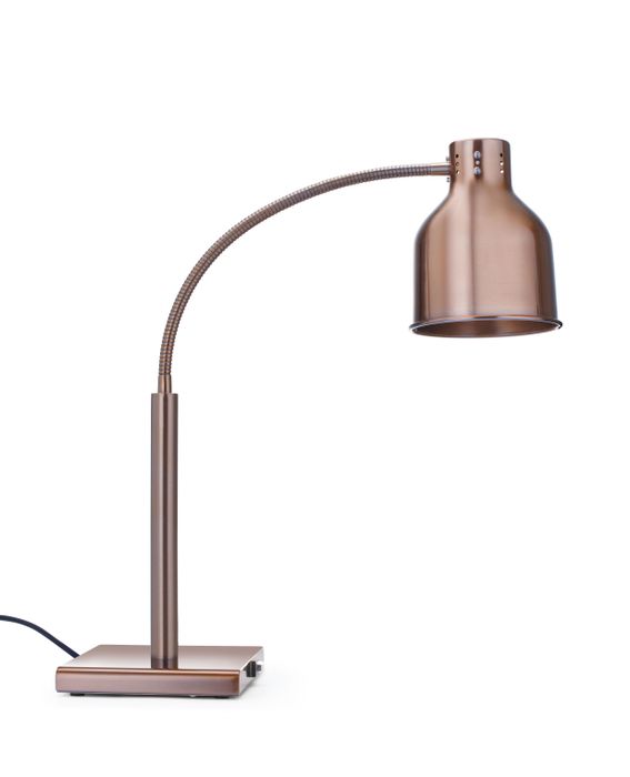 Flexibele warmtelamp, HENDI, Koper, 230V/250W, 268x203x(H)660mm — 273753