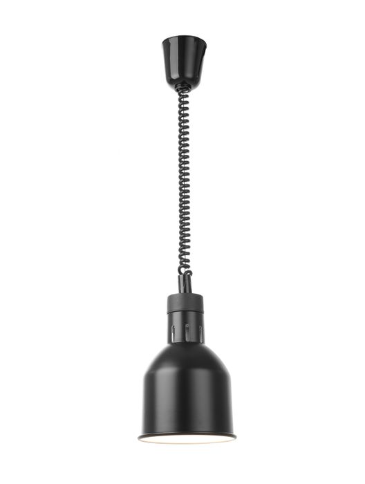 Warmtelamp verstelbaar, cilindrisch, HENDI, Zwart, 230V/250W, ⌀175x(H)250mm — 273852