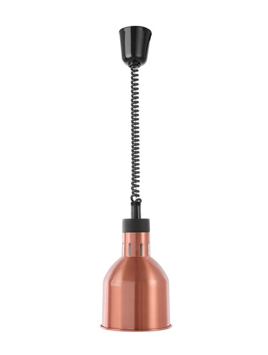 Lampe chauffante réglable, cylindrique, HENDI, Cuivre, 230V/375W, ⌀175x(H)250mm — 273890