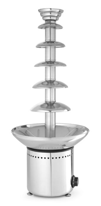 Chocolade fontein 6 lagen, HENDI, 230V/300W, ⌀372x(H)850mm — 274163