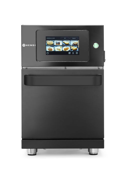 Sneloven CombiTurbo, HENDI, Zwart, 230V/3500W, 380x663x(H)619mm — 281512