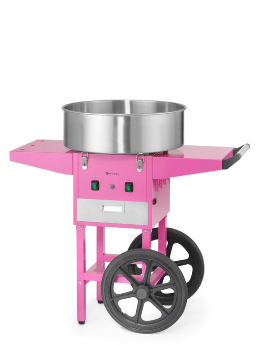 Suikerspinmachine, HENDI, Pastelroze, 230V/1130W, 948x520x(H)914mm — 282809