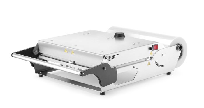 Traysealer DUBBEL, HENDI, 230V/1400W, 653x487x(H)190mm — 297315