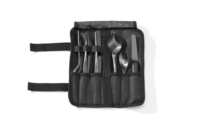 Chef opmaak set, 6 stuks, zwart, HENDI, 255x25x(H)100mm — 400074