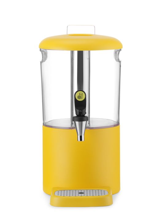 Juicer UNIQ, HENDI, designed by Robert Bronwasser, 4L, Geel, 315x211x(H)431mm — 425022