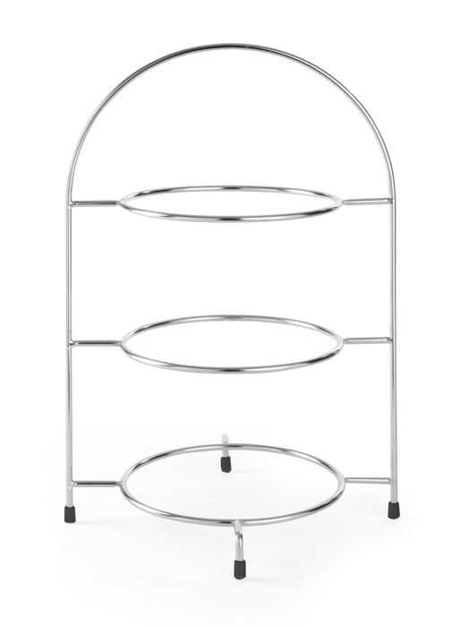 Serveerstandaard voor borden, HENDI, borden max. Ø 275 mm, 290x290x(H)440mm — 425473