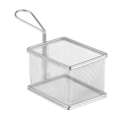 Frituurmandjes miniaturen, HENDI, 125x100x(H)85mm — 426432