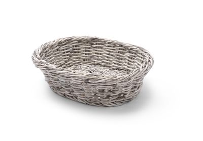 Broodmand ovaal, HENDI, Lichtgrijs, 250x190x(H)65mm — 426616