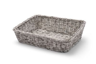 Panier de boulangerie incliné, HENDI, Gris clair, 400x300x(H)120mm — 426661