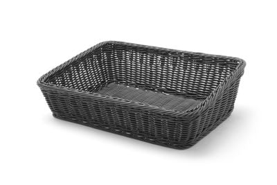 Panier de boulangerie incliné, HENDI, Noir, 400x300x(H)120mm — 426678