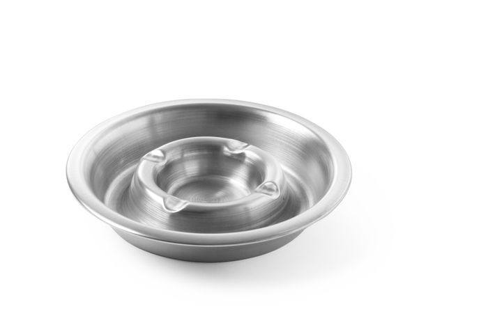 Cendrier avec rebord, HENDI, ⌀140x(H)30mm — 440001
