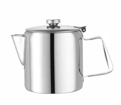 Koffie-/ theekan met deksel, HENDI, 0,9L, ⌀120x(H)158mm — 453308