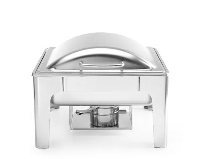 Chafing dish GN 2/3 satin finish, HENDI, Profi Line, 6L, 395x430x(H)290mm — 470275