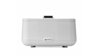 Chafing dish UNIQ, HENDI, designed by Robert Bronwasser, GN 2/3, Wit, 230V/500W, 433x403x(H)248mm — 470558