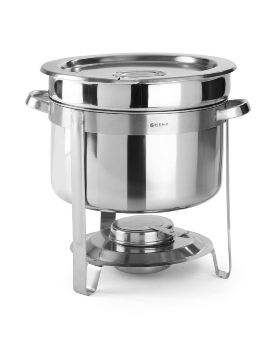 Soep chafing dish, HENDI, Kitchen Line, 8L, ⌀370x(H)325mm — 472507