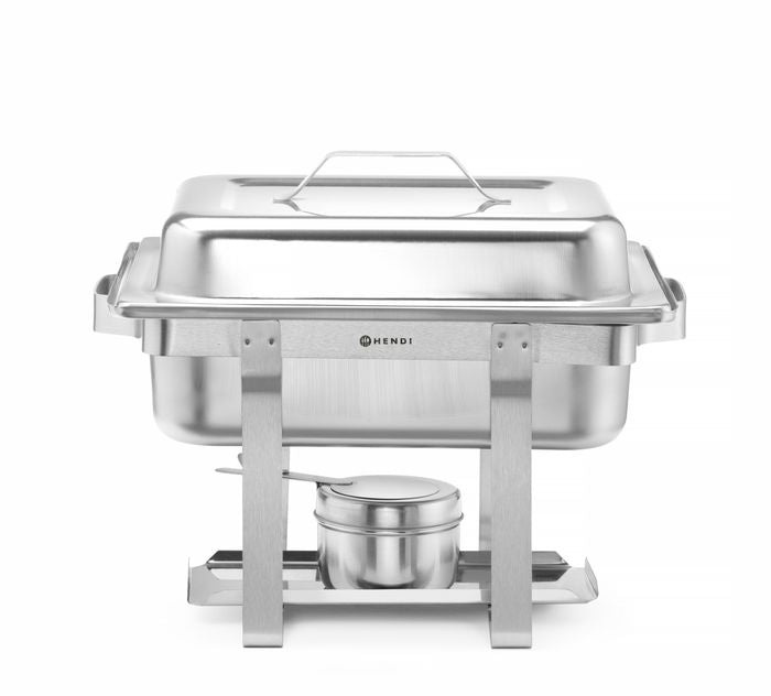 Chafing dish Gastronorm 1/2, HENDI, Kitchen Line, 4,5L, 385x295x(H)310mm — 475201