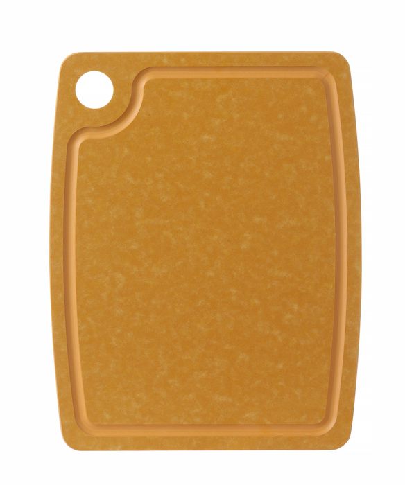 Houtvezel snijplank, HENDI, Bruin, 370x275x(H)6mm — 505731