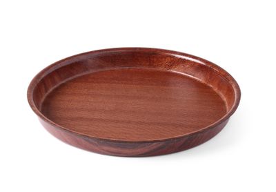 Plateau woodform, AmerBox, Acajou, ⌀320x(H)35mm — 507711