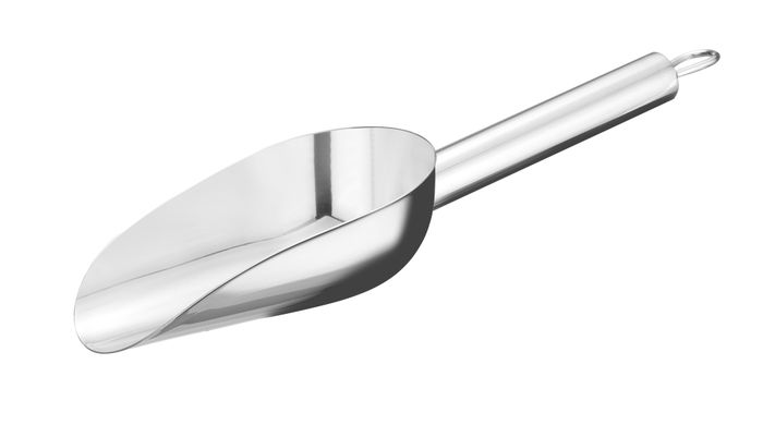 Schep, BarUp, 0,11L, Zilver, 235x70mm — 521441