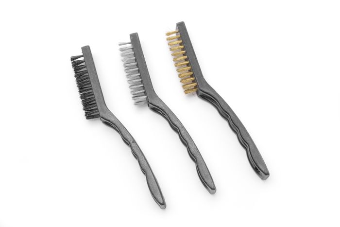 Staalborstel set smal - 3 st., HENDI, 3 st., (L)230mm — 525531