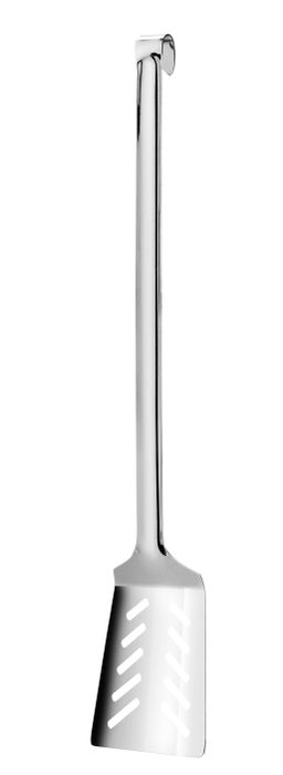 Bakspaan met sleuven, HENDI, Kitchen Line, Zwart, 370x70mm — 526118