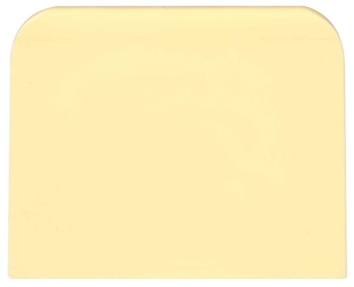 Deegschrapers, rechthoekig, HENDI, 6 st., 120x96mm — 554364