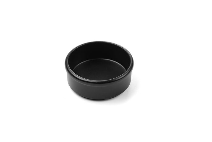 Boter & Saus schaaltje, HENDI, Zwart, 3 st., ⌀80x(H)30mm — 564561