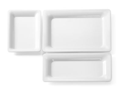 Gastronorm trays met slanke rand, HENDI, GN 1/2, 325x265x(H)20mm — 566015