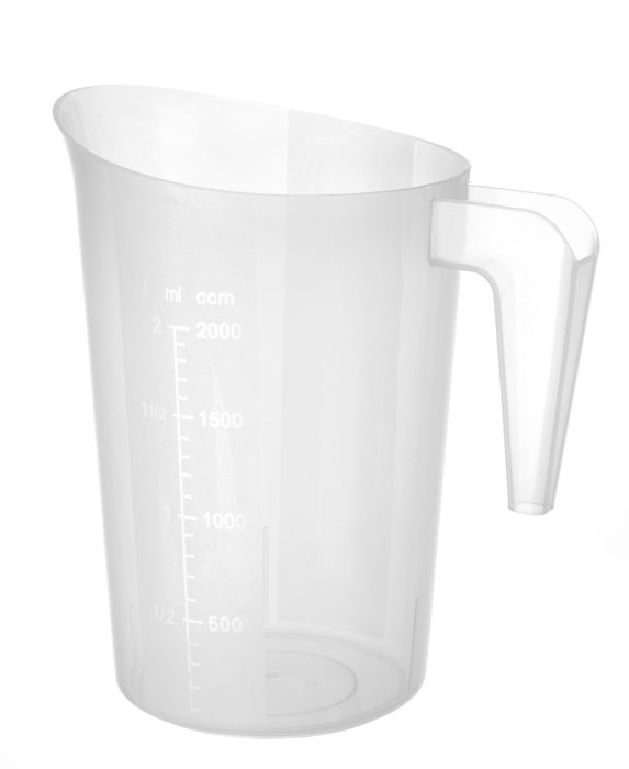 Maatbeker stapelbaar, HENDI, Budget Line, 2L, ⌀160x(H)205mm — 567838