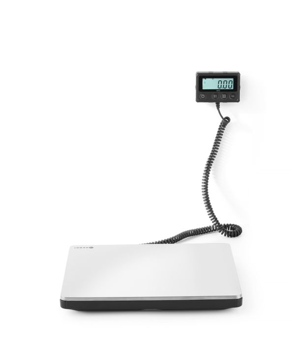 Digitale weegschaal tot 200 kg, HENDI, 298x248x(H)37mm — 580462