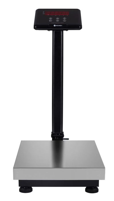 Balance de dépôt, pliable, HENDI, Noir, 390x661x(H)819mm — 580493