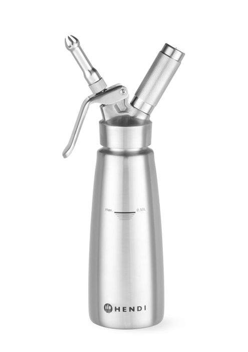 Slagroomapparaat, HENDI, Profi Line, 0,5L, ⌀85x(H)235mm — 588017