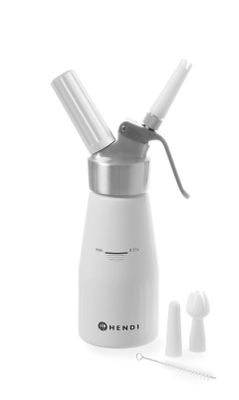 Slagroomapparaat, HENDI, Kitchen Line, 0,25L, ⌀80x(H)200mm — 588031