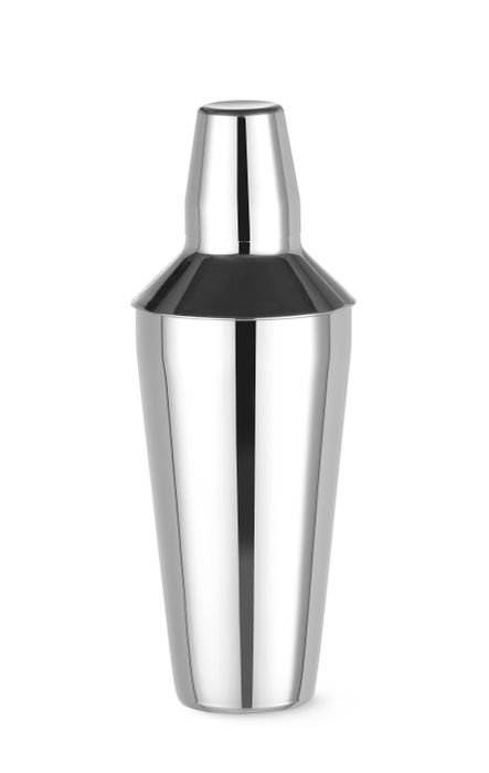 Shaker Cobbler - 3 pièces, BarUp, 0,75L, Argent, ⌀90x(H)255mm — 593035