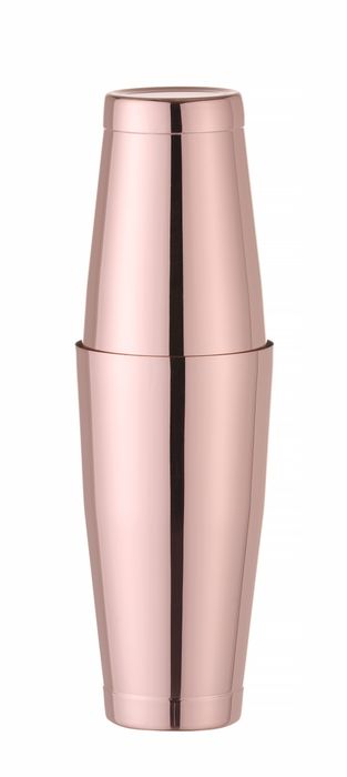 Tin-on-Tin Boston shaker, BarUp, 0,8L, Koper, ⌀90mm — 593318
