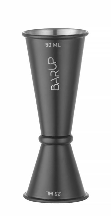 Barmaatje 25/50 ml, BarUp, Zwart, ⌀44x(H)110mm — 596654