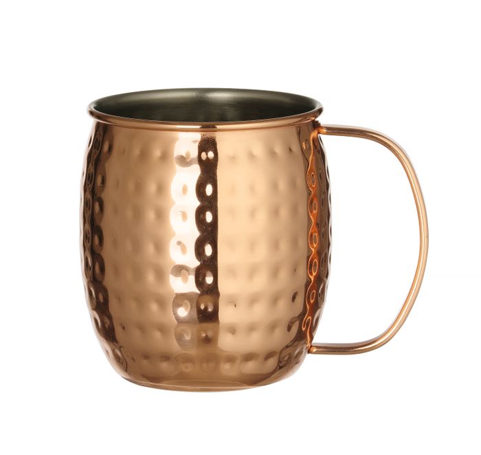 Mug cuivré, BarUp, Mug Moscow Mule, 0,5L, Cuivre, ⌀97x(H)100mm — 596975