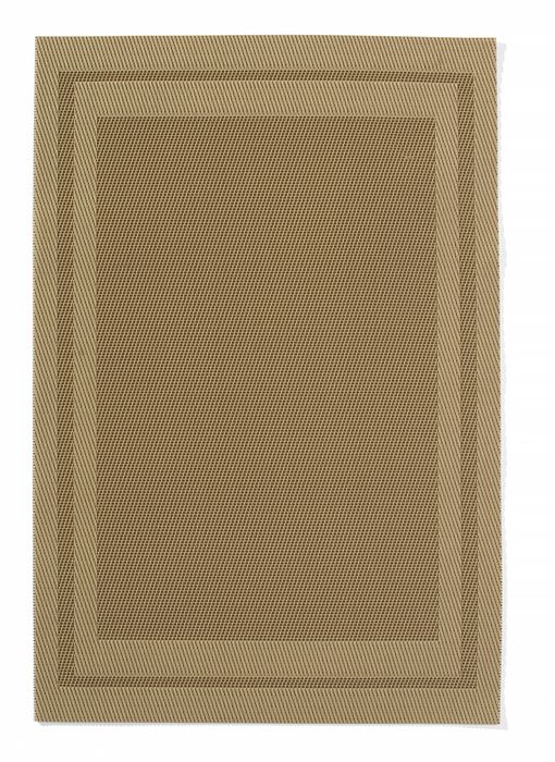 Set de table, cadre, HENDI, Beige, 6 u., 450x300mm — 597897