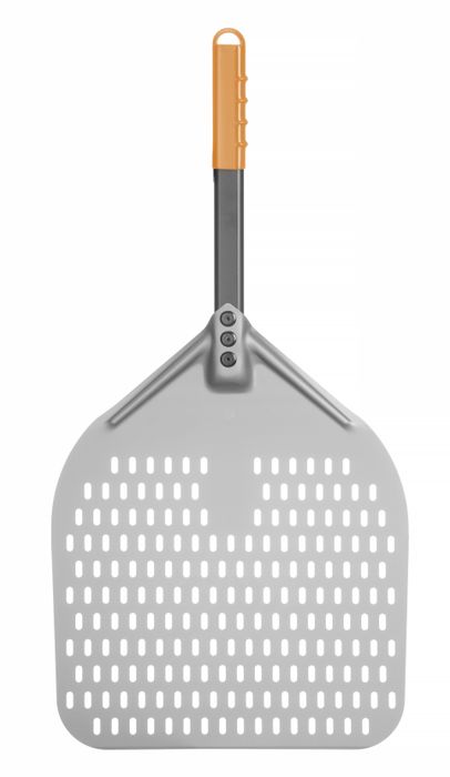 Pizzaschep vierkant geperforeerd, HENDI, 350x710mm — 618080
