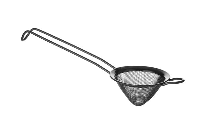 Barzeef conisch PVD gecoat, BarUp, Zwart, ⌀75x220mm — 638170