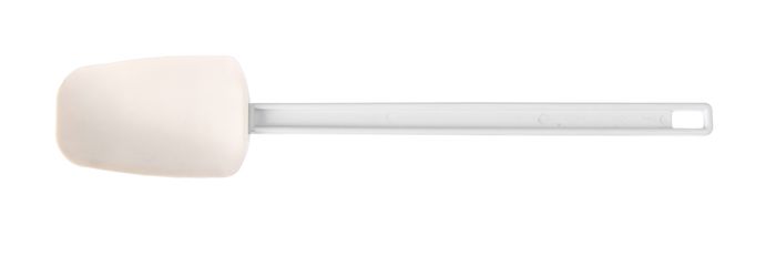 Schraper, lepelvormig, HENDI, Kitchen Line, Wit, 408x75mm — 659472
