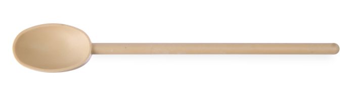 Pollepel, HENDI, Hout licht, 385x60mm — 659809
