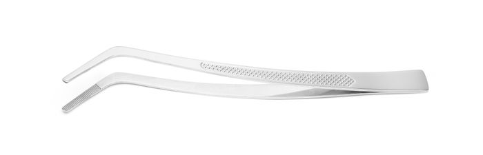Pincet gebogen greep, HENDI, (L)240mm — 680186